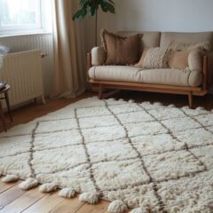 Créez un coin cocooning : L’art d’associer un tapis scandinave avec votre mobilier