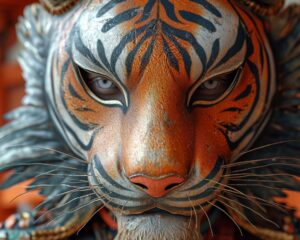 Les Secrets des Masques Japonais : Une Immersion dans le Monde Animal