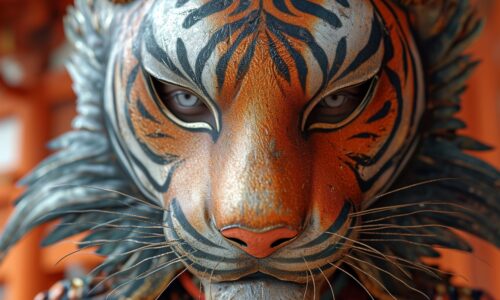 Les Secrets des Masques Japonais : Une Immersion dans le Monde Animal