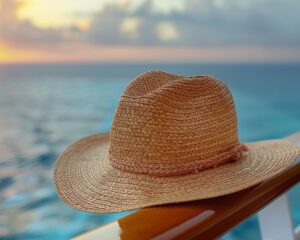 Maîtriser l’art de porter un chapeau de paille en croisière