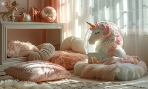 Décorez votre maison avec une boule licorne pour les amoureux des animaux