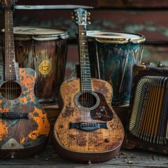 Les instruments de musique traditionnels des ranchs : une aventure sonore unique