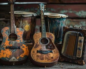 Les instruments de musique traditionnels des ranchs : une aventure sonore unique