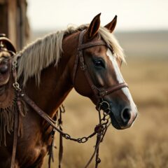 Compagnons des plaines : l’influence du cheval sur la mode et les accessoires western