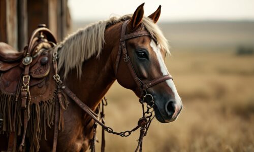 Compagnons des plaines : l’influence du cheval sur la mode et les accessoires western