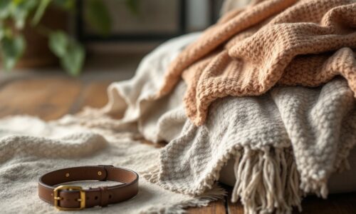 Laissez-vous séduire par notre sélection de textiles et accessoires haut de gamme pour chiens
